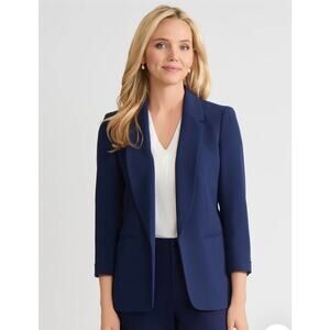 Gap navy fitted petite blazer size 0